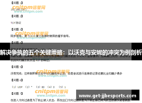 解决争执的五个关键策略：以沃克与安妮的冲突为例剖析