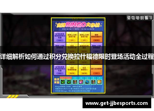 详细解析如何通过积分兑换拉什福德限时登场活动全过程