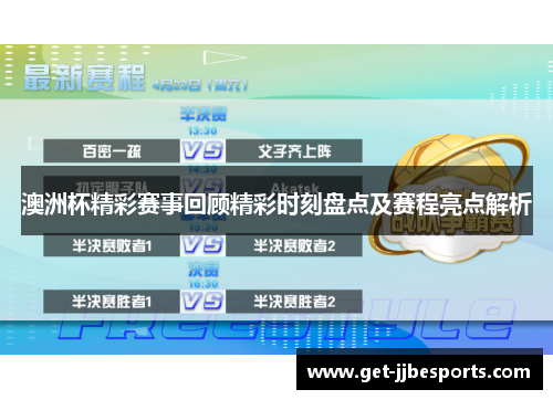 澳洲杯精彩赛事回顾精彩时刻盘点及赛程亮点解析 澳洲杯精彩赛事回顾精彩时刻盘点及赛程亮点解析